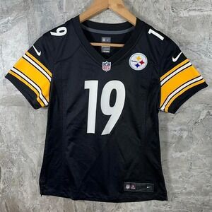 P60 Nike Pittsburgh Steelers JuJu Smith-Schuster #19 Football Jersey Women M